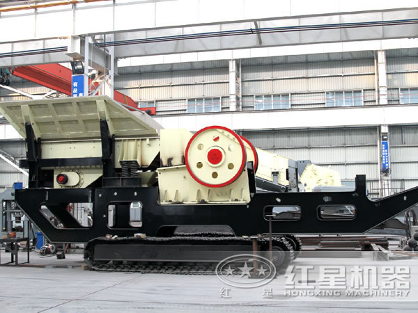 履带式移动建筑垃圾粉碎机